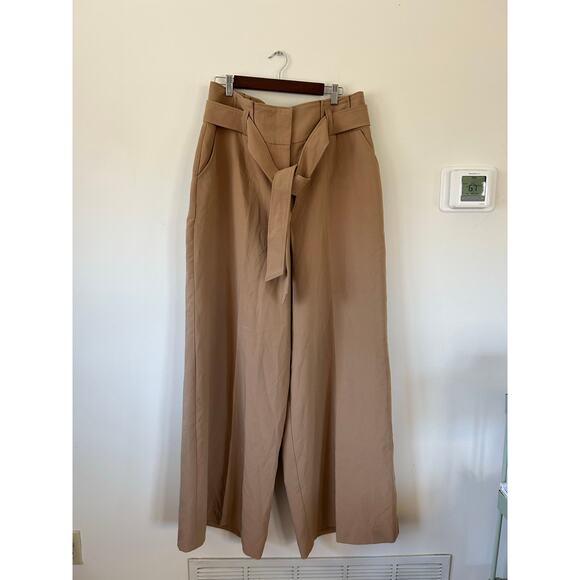 Gabrielle Union womens pants beige size 20 wide leg - Picture 1 of 11